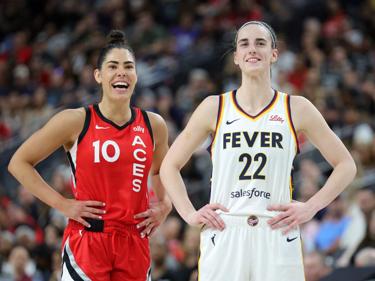 Moment Between Caitlin Clark, Kelsey Plum Went Viral Last Night - The Spun