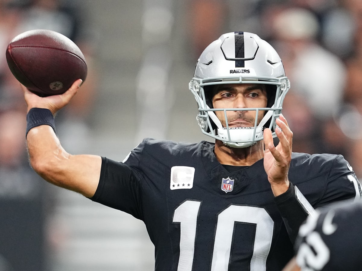 Raiders Make Jimmy Garoppolo Injury Decision Ahead of Sunday Game