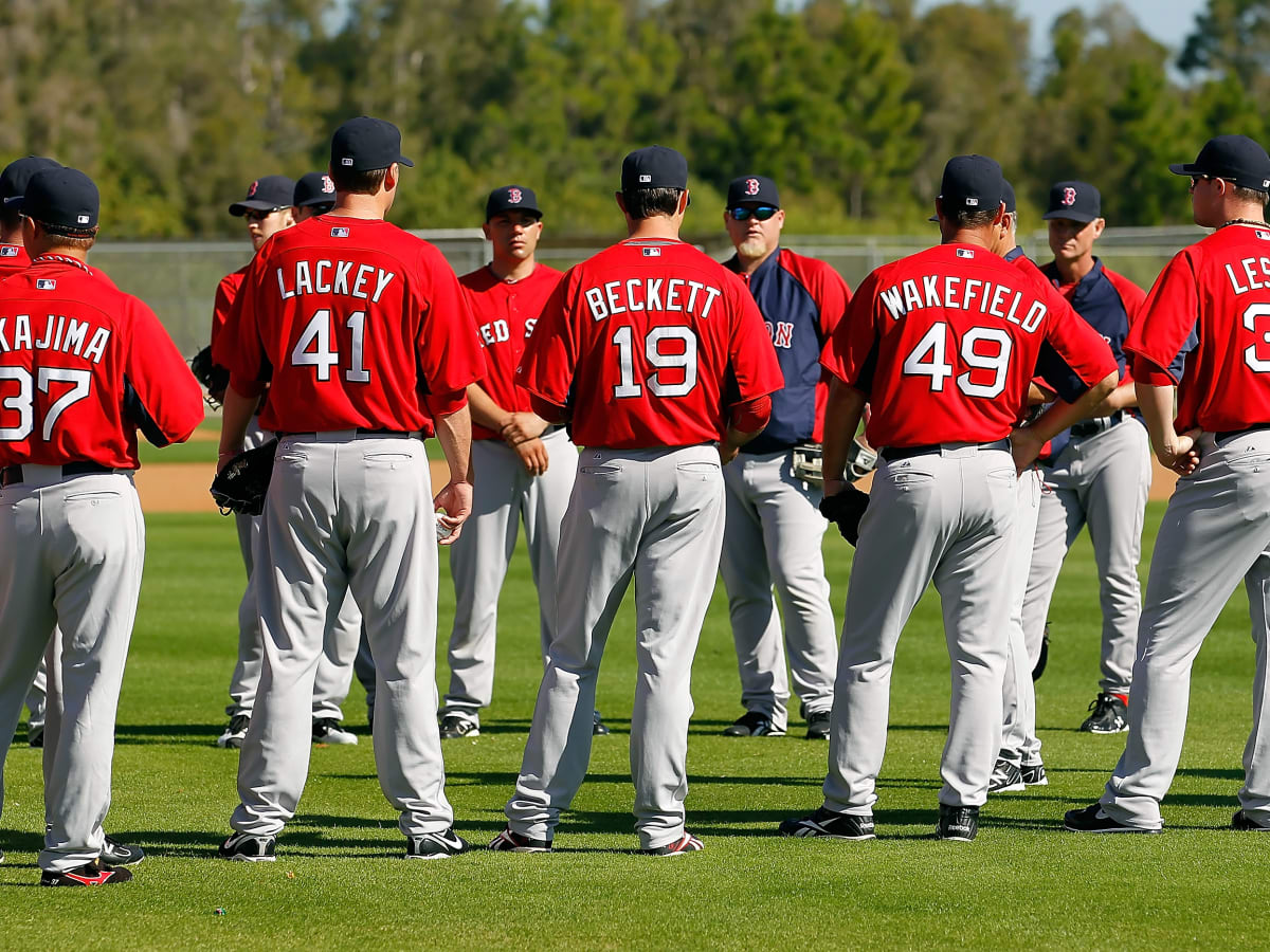 It was just spring training, but a pitcher the Red Sox could have
