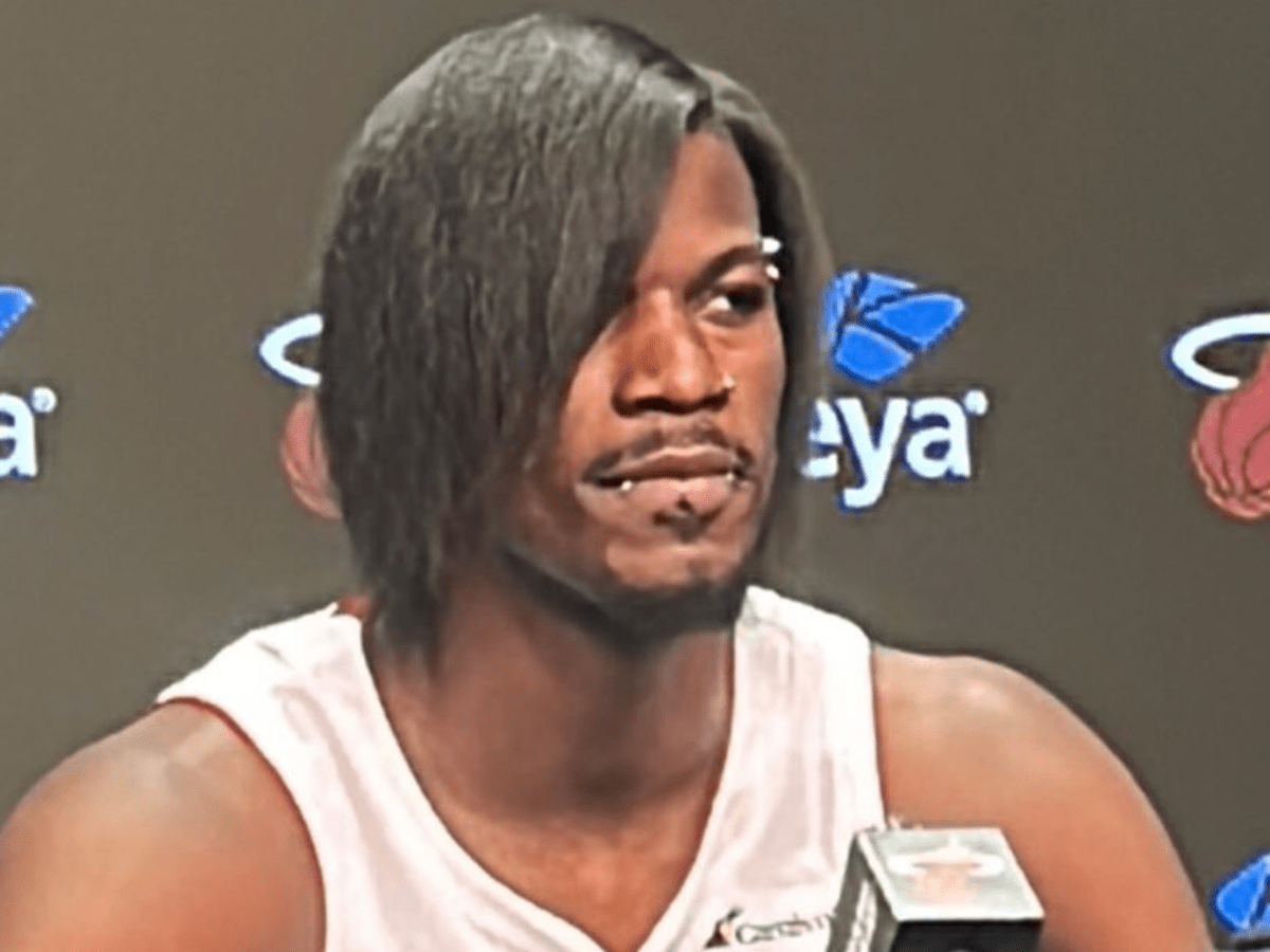 Jimmy Butler's New Long Hair Look Has Fans Startled