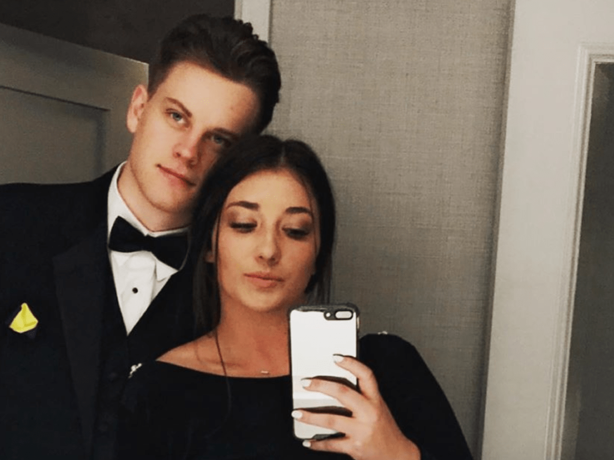 Joe Burrow's Girlfriend Olivia Holzmacher Supports Him in Super Bowl