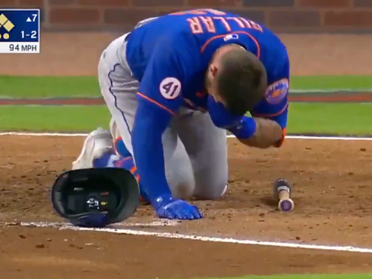 Kevin Pillar video: Mets OF suffers multiple nasal fractures after