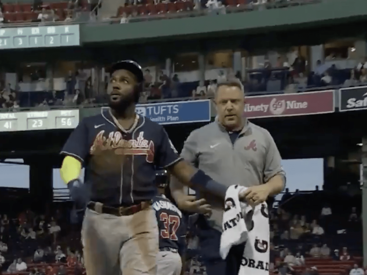 What happened to Marcell Ozuna? Braves slugger tossed after arguing a  called third strike