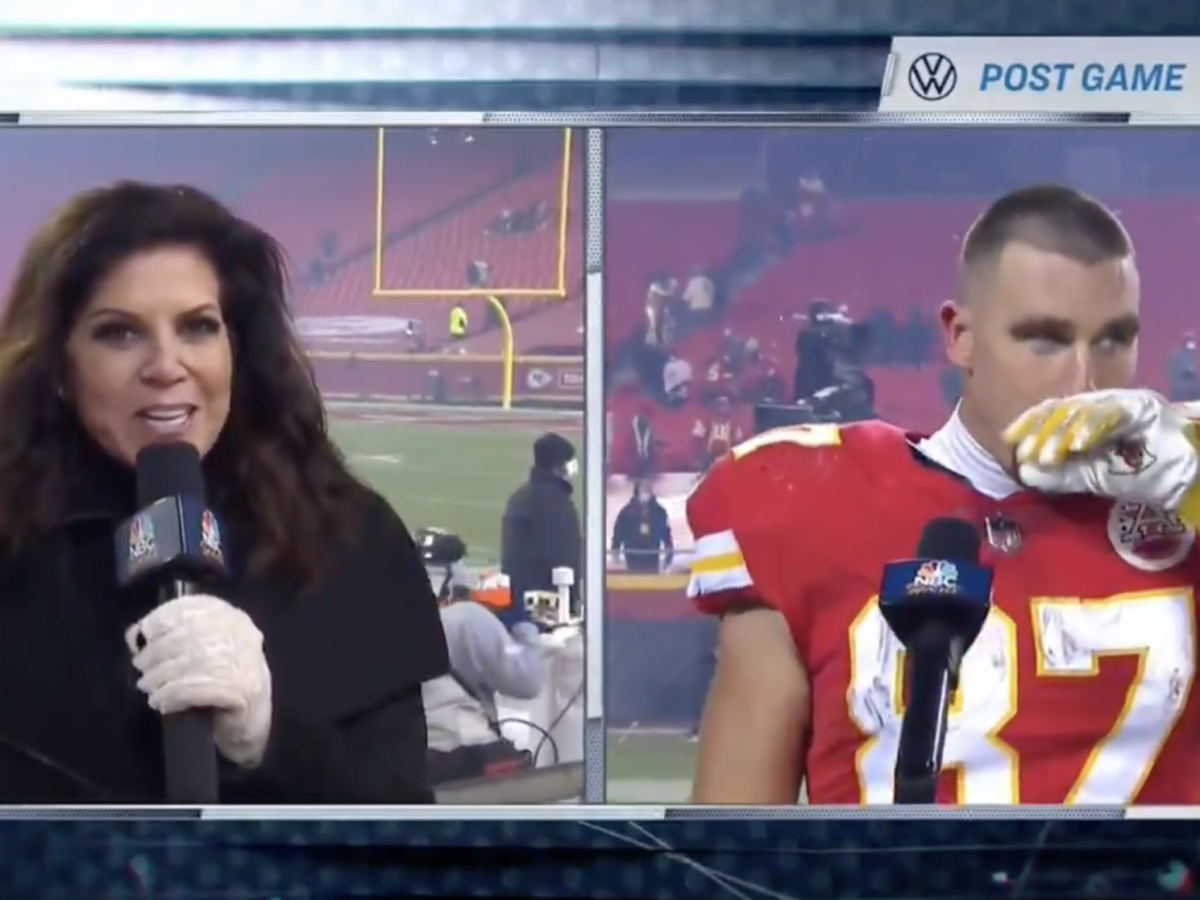 Watch: Travis Kelce's Postgame Comment On NBC Is Going Viral - The Spun:  What's Trending In The Sports World Today