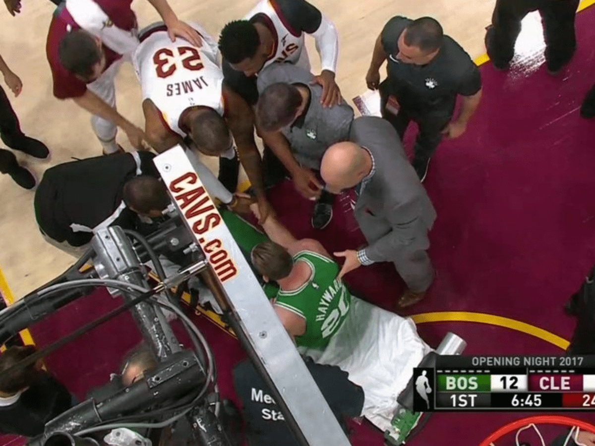 WATCH: Gordon Hayward suffers horrific injury in NBA opener