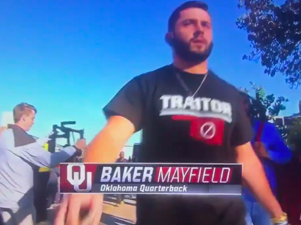 Baker Mayfield isn't fooling anyone with his T-shirt talk