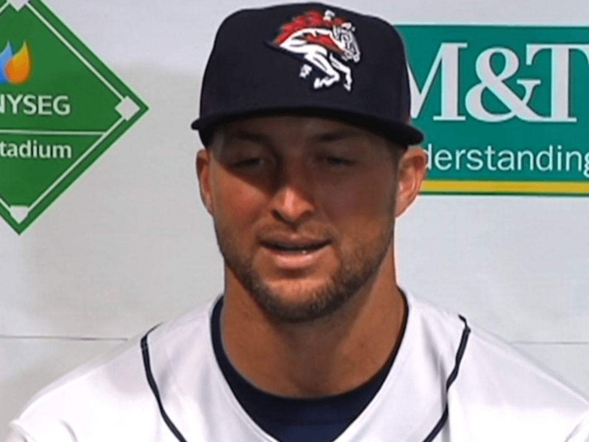 See Tim Tebow's home run from Double-A debut with Mets' Double-A team