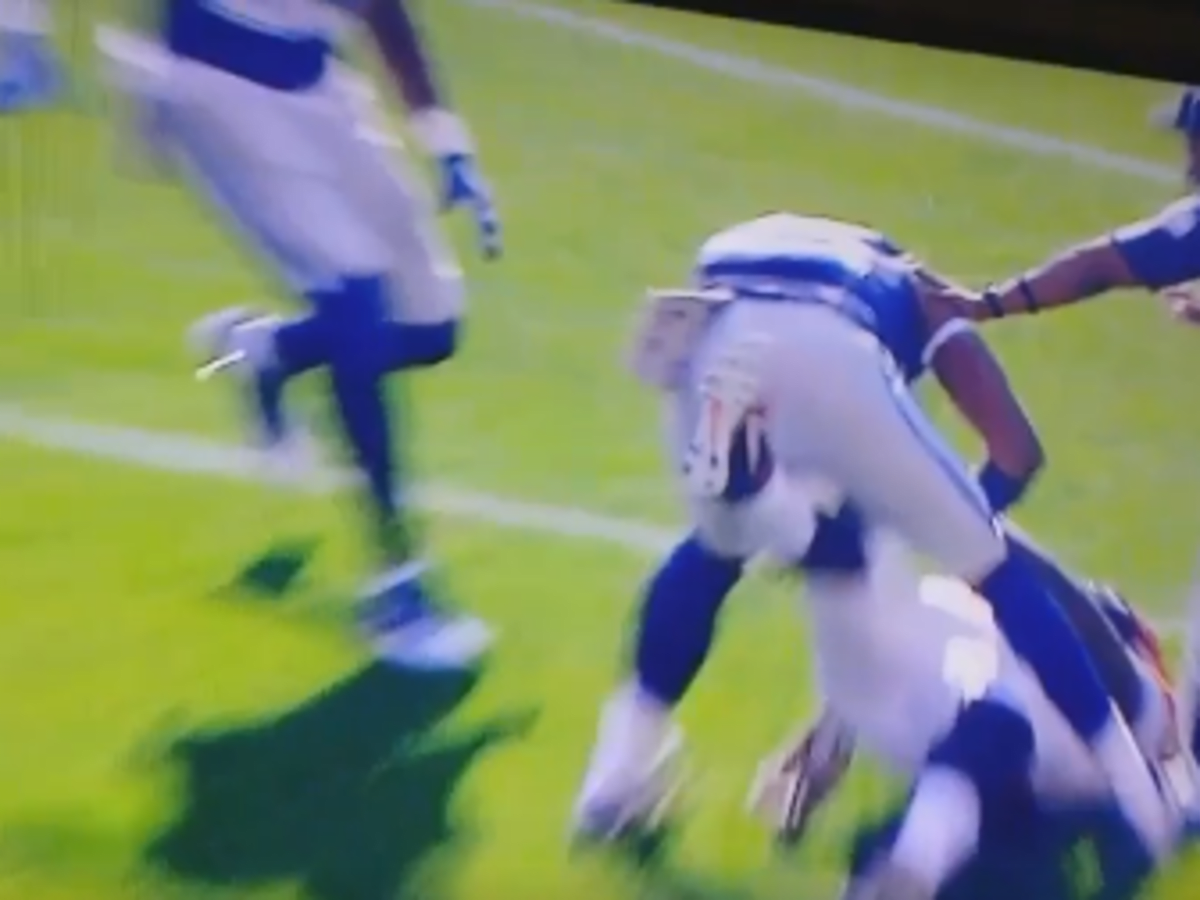 Browns' Cam Erving and Cowboys' David Irving Fight on Field