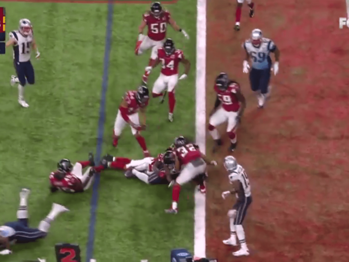 New England Patriots James White winning touchdown Super Bowl LI