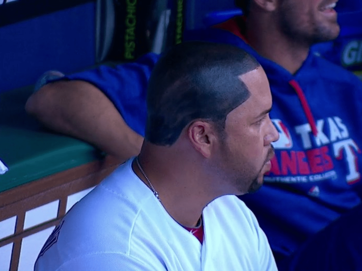 Carlos Beltran has fake hair painted like Carlos Boozer - Sports