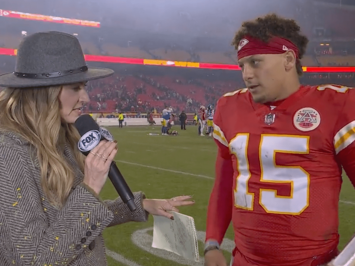 Super Bowl LVII: Patrick Mahomes sits down with Erin Andrews as he chases a  second Super Bowl ring