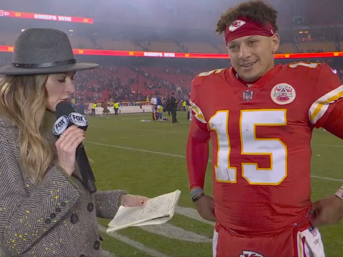 NFL World Reacts To Patrick Mahomes' Postgame Interview - The Spun: What's  Trending In The Sports World Today