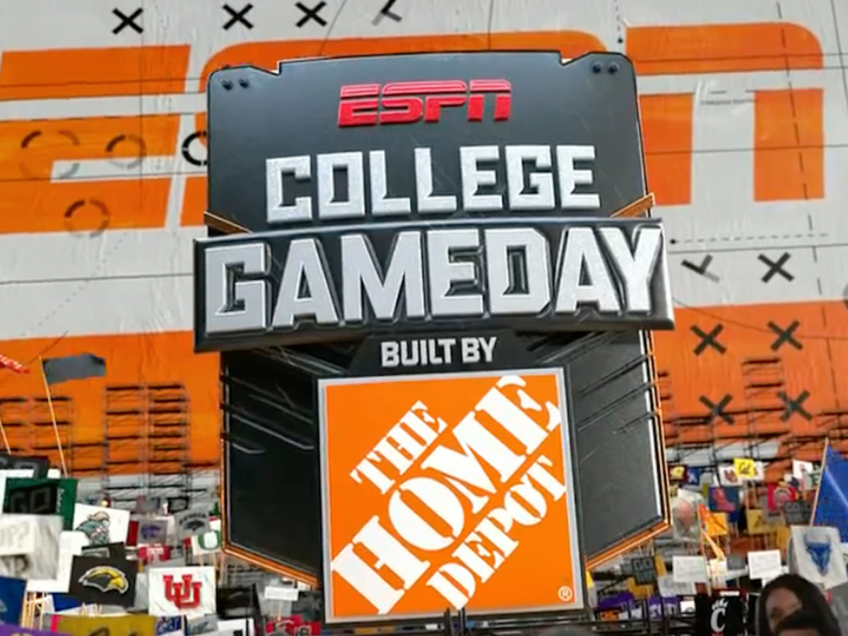 Stars Come Out for ESPN's College GameDay Built by The Home Depot