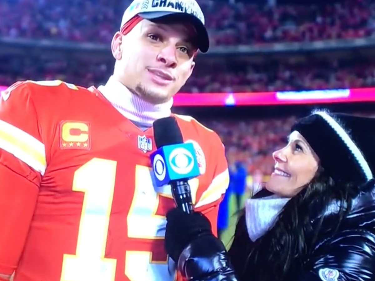 VIDEO: Here's what Patrick Mahomes said to Joe Burrow postgame