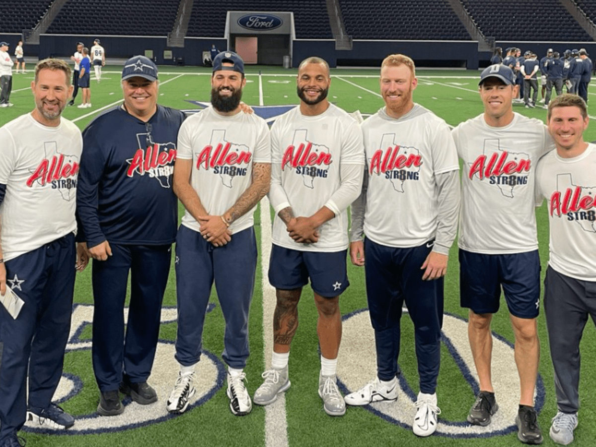 Cowboys Players Wore Special T-Shirts For Thursday's Practice