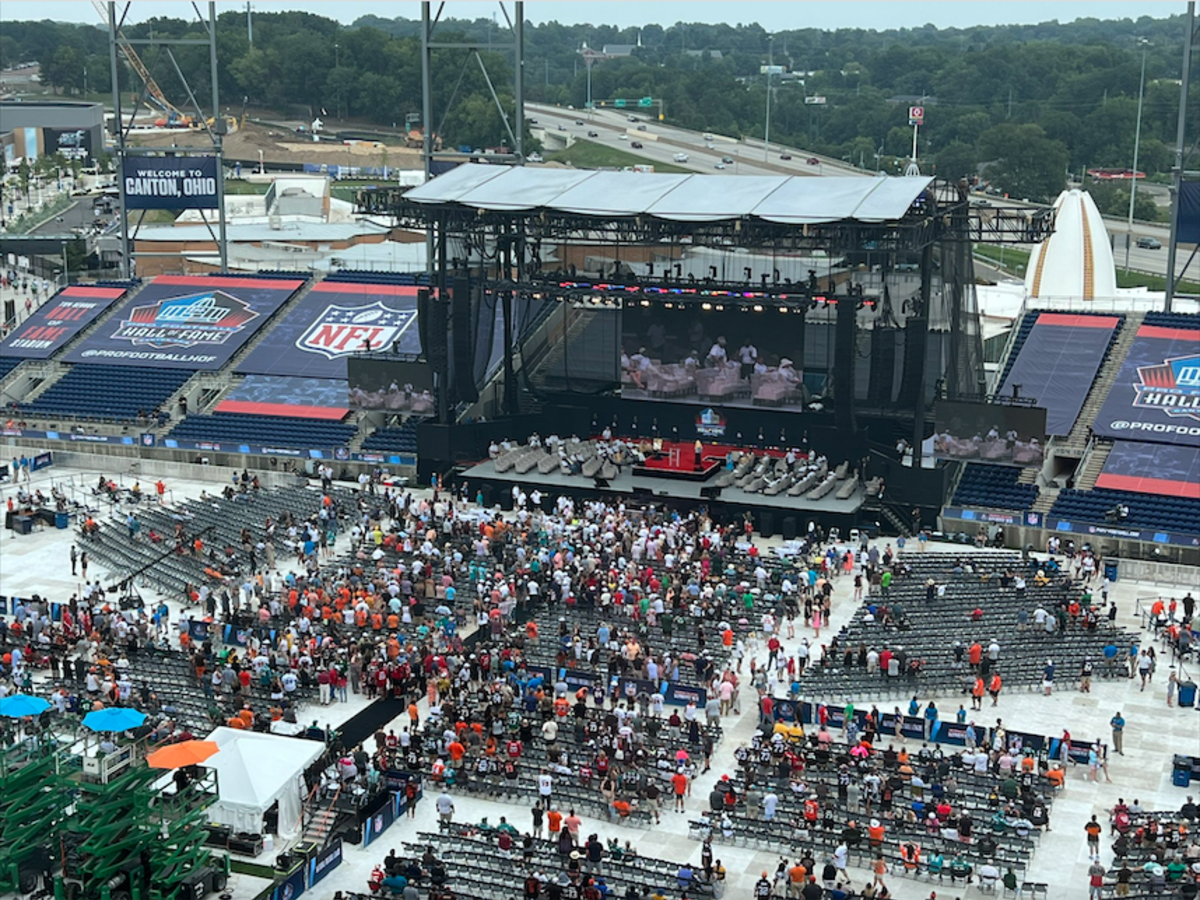 Pro Football Hall of Fame Enshrinement Festival kicks off in Canton