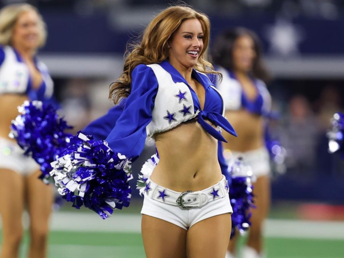 Cowboys Cheerleader Goes Viral At Country Music Concert - The Spun