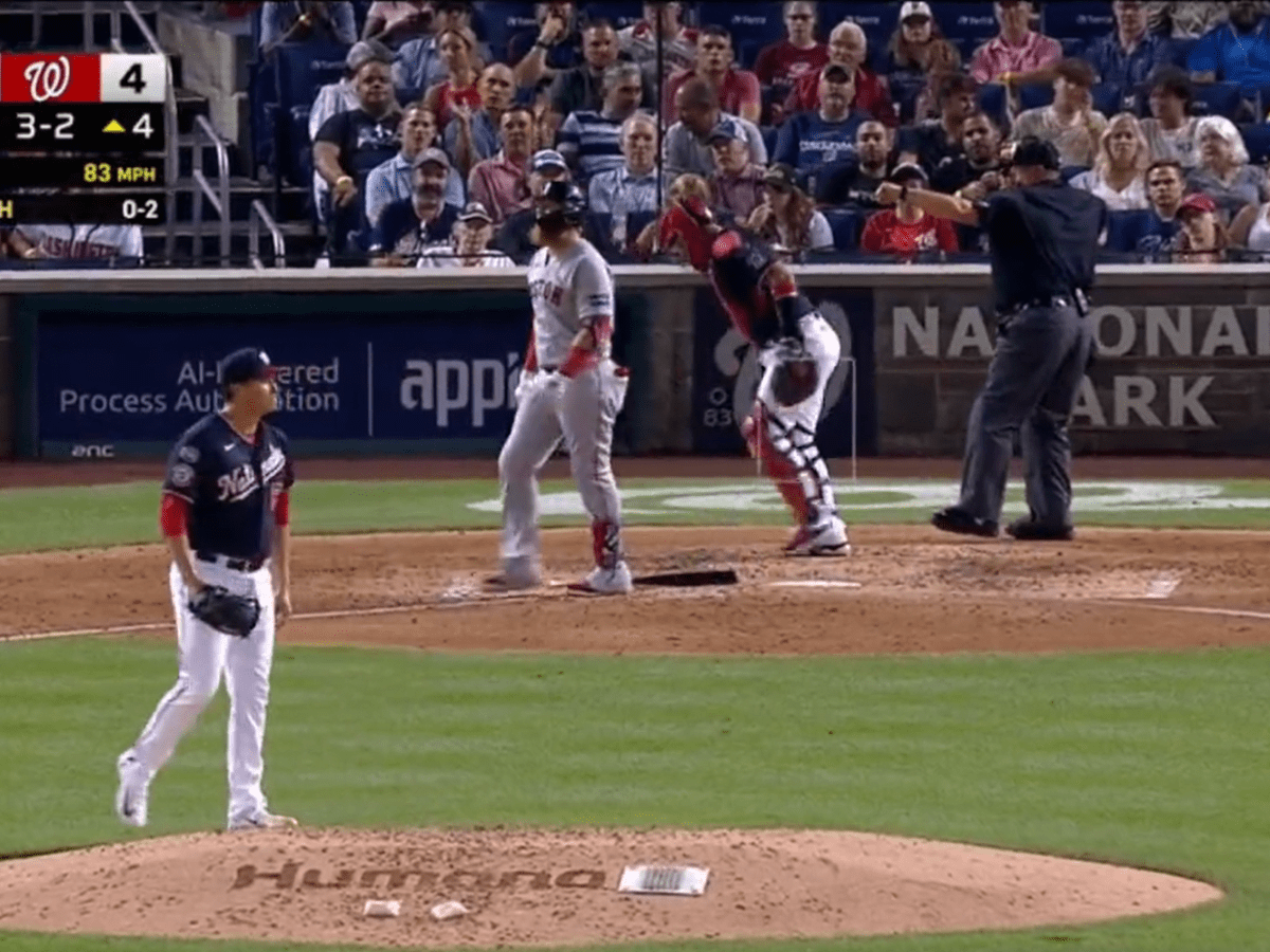 Nationals Announcer Couldn't Believe Justin Turner Strikeout Call