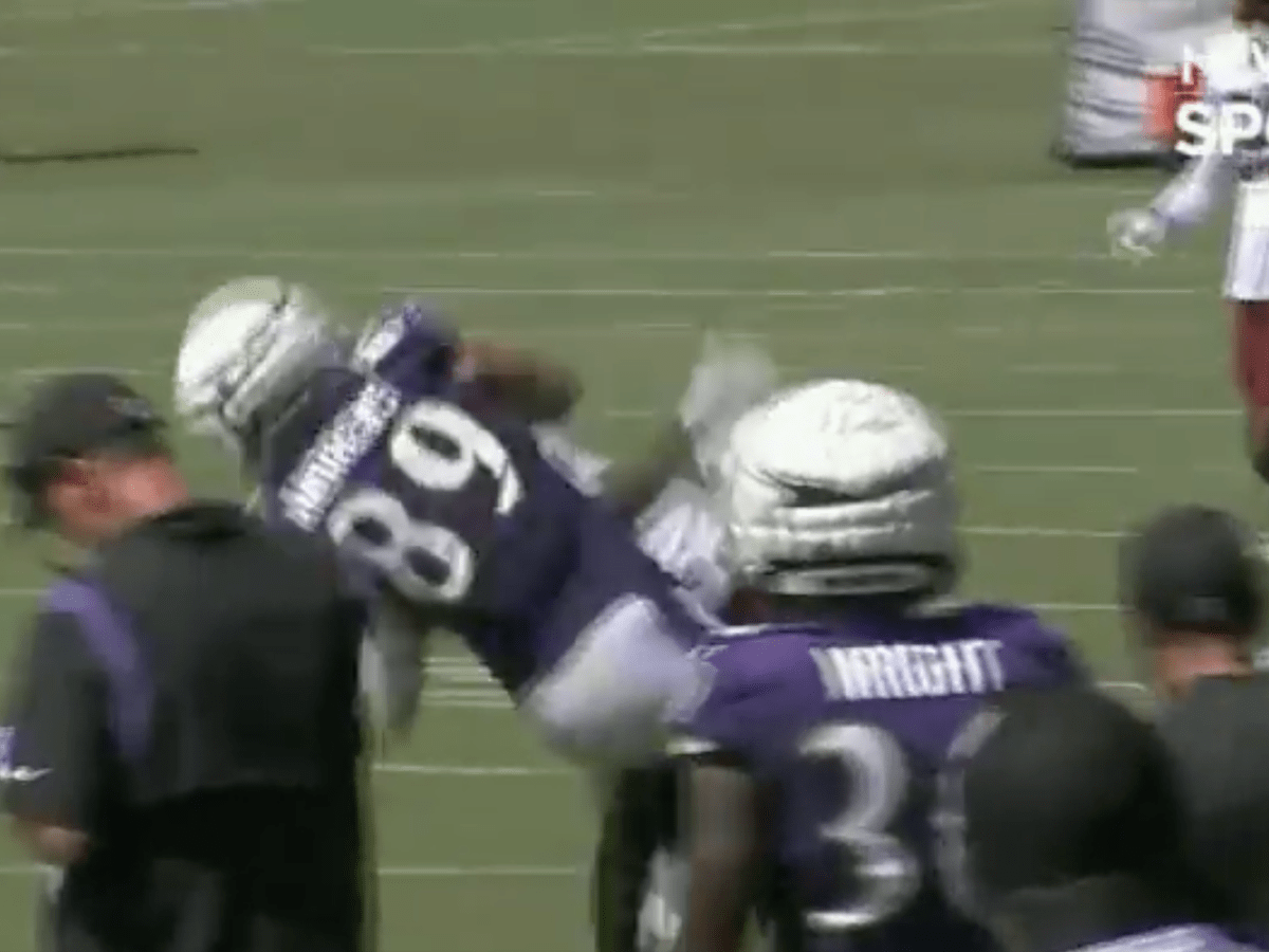 Body Slam' Update: Commanders' Johnson Injured by Ravens' Mark