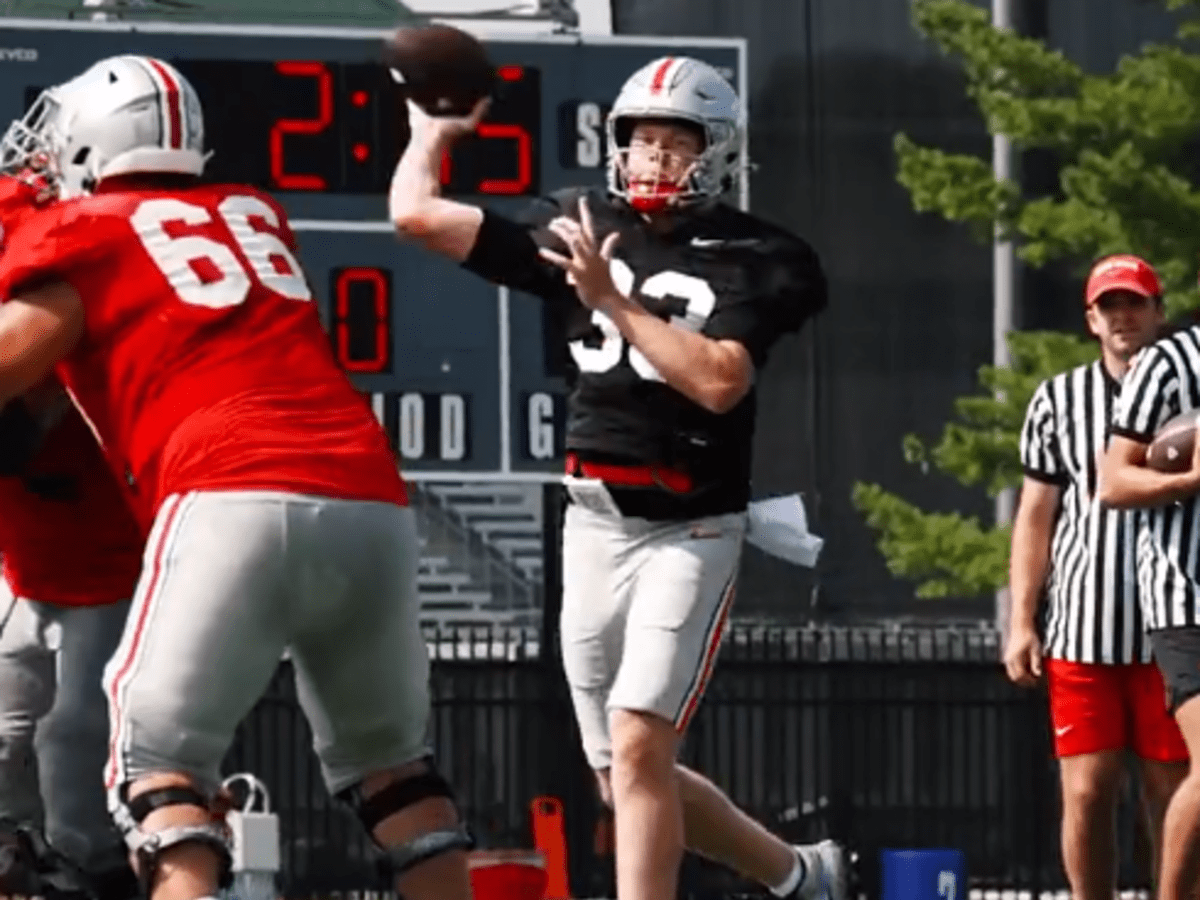 QB auditions take center stage in Ohio St spring practice