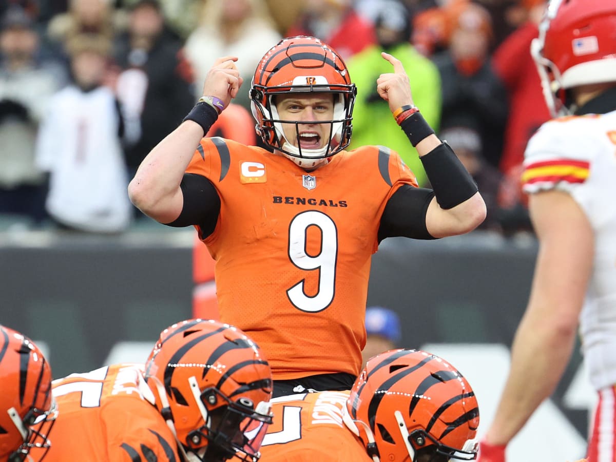 Joe burrow helmet top