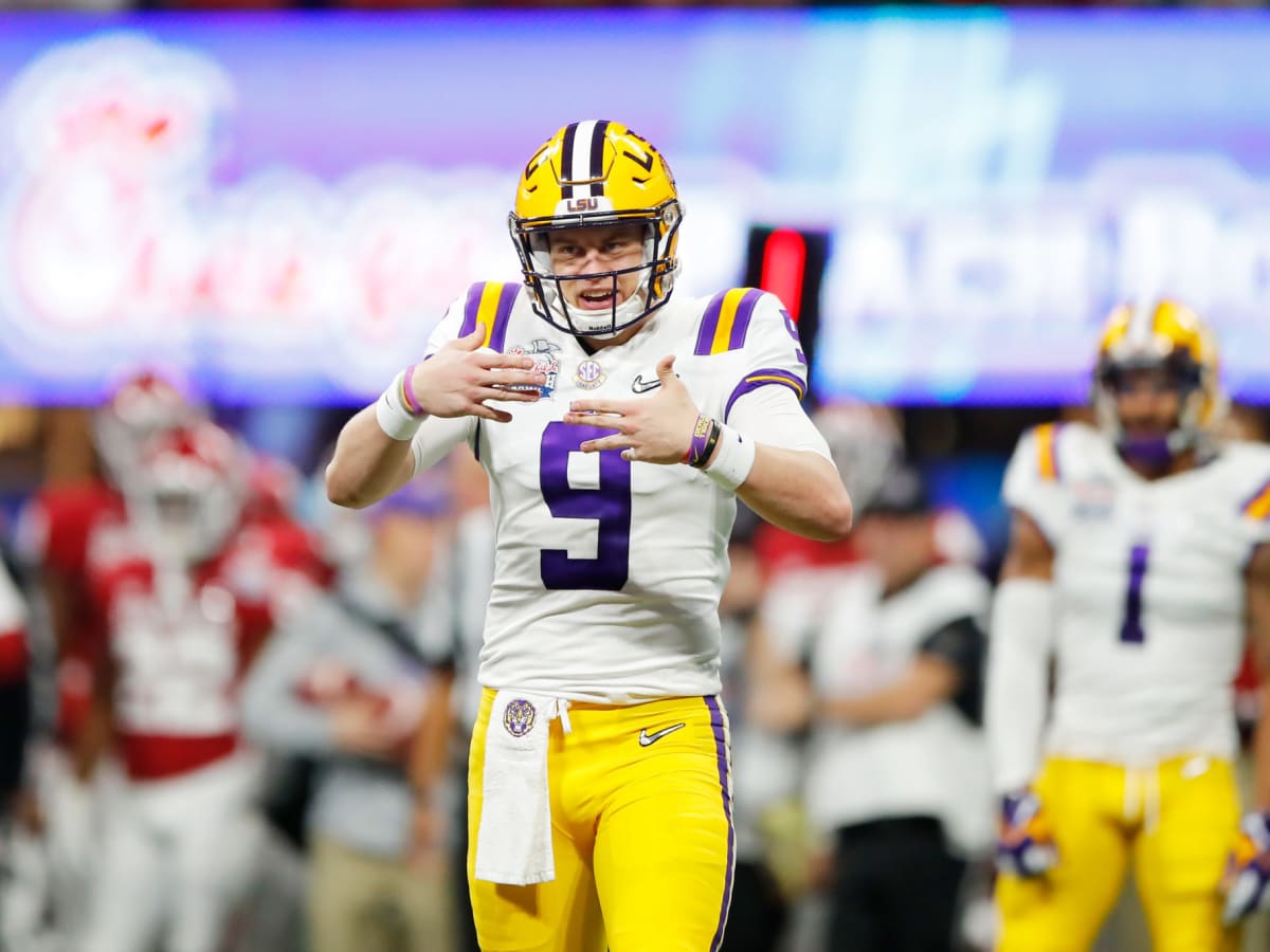 Joe burrow lsu sales stats