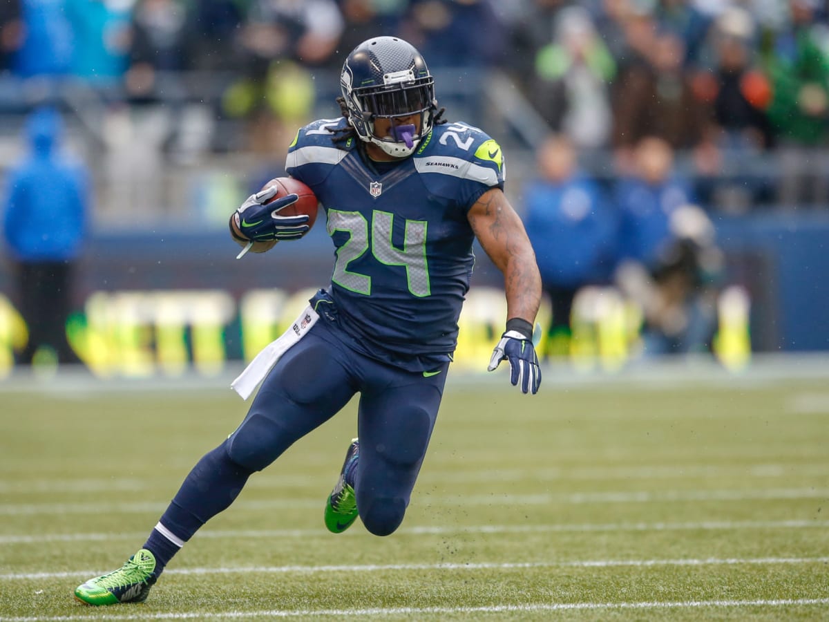 正規品販売！ Marshawn Lynch Has Message For The NFL After Signing In ユニフォーム