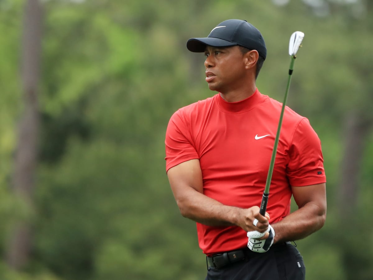 Photos Tiger Woods Outfit At The Masters Today Is Awesome The