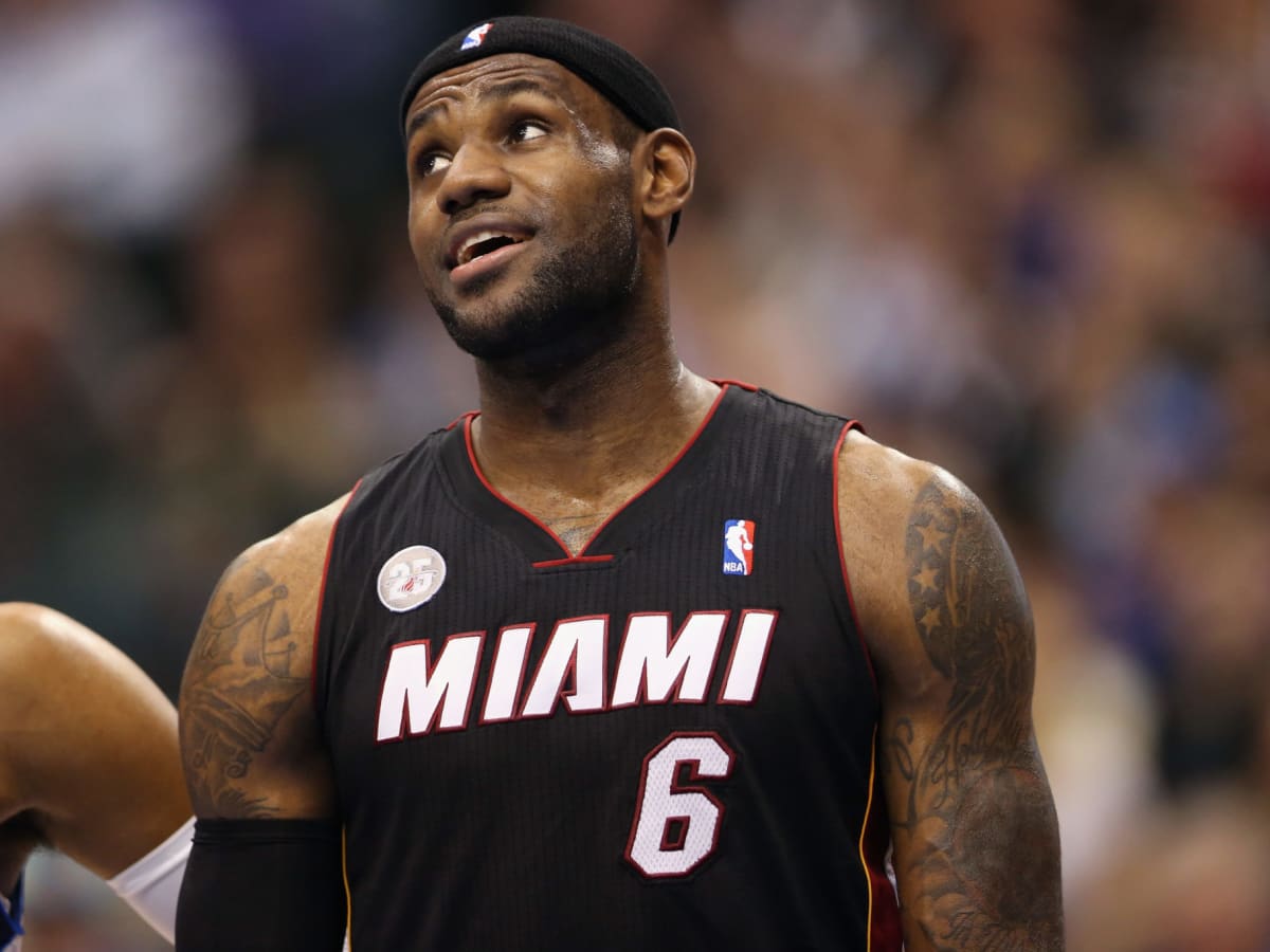 Lebron james heat number sale
