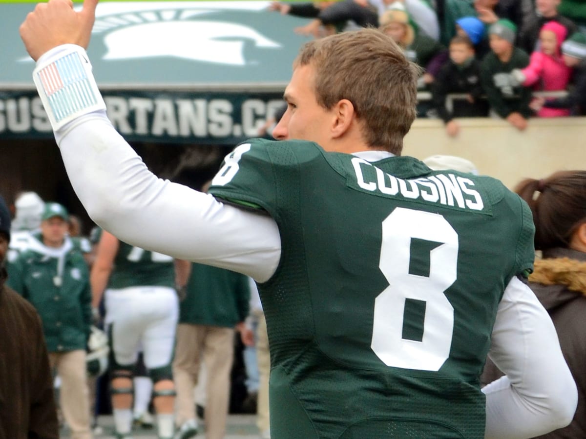 Kirk cousins on sale msu jersey