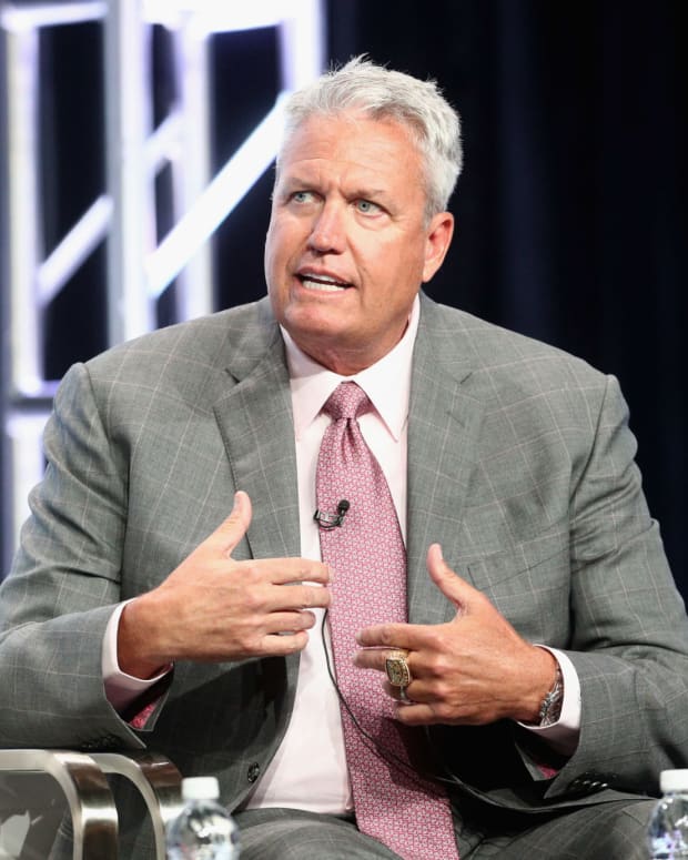 former nfl coach rex ryan on a panel