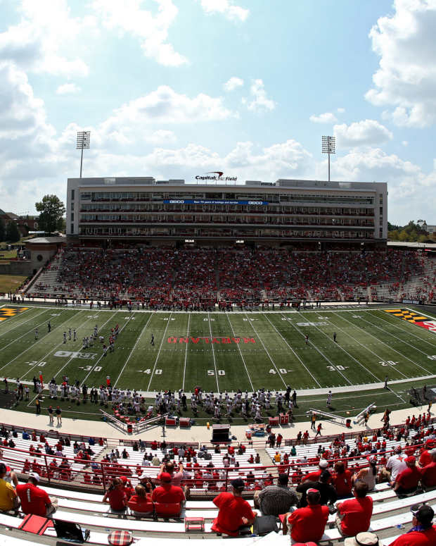 A general view of Maryland's football stadium.