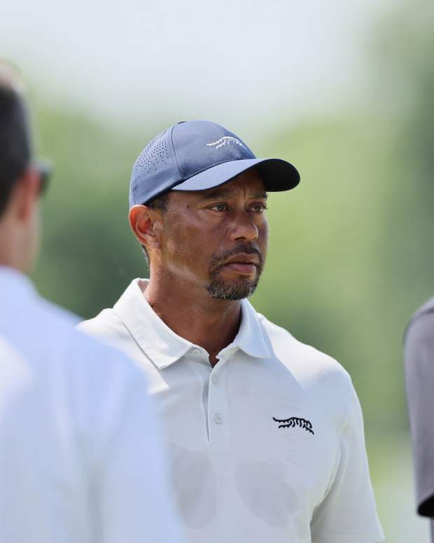 Tiger Woods at the PGA Championship.