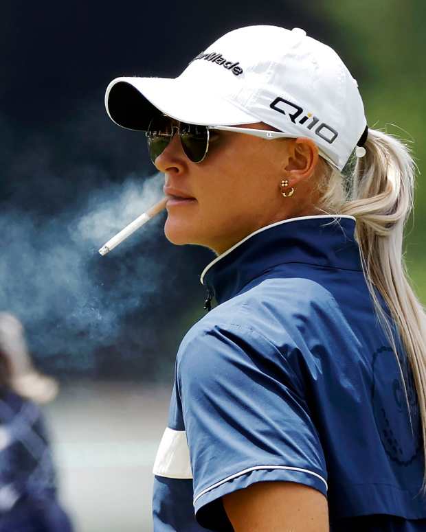 Charley Hull at the U.S. Women's Open.