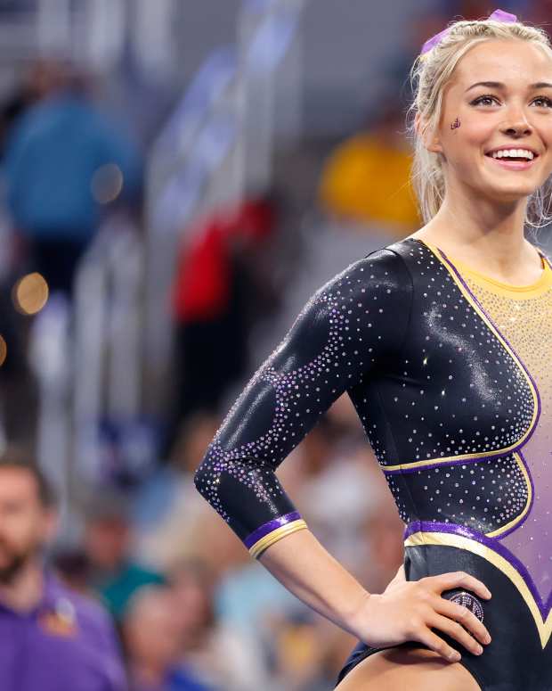 LSU gymnast Olivia Dunne.