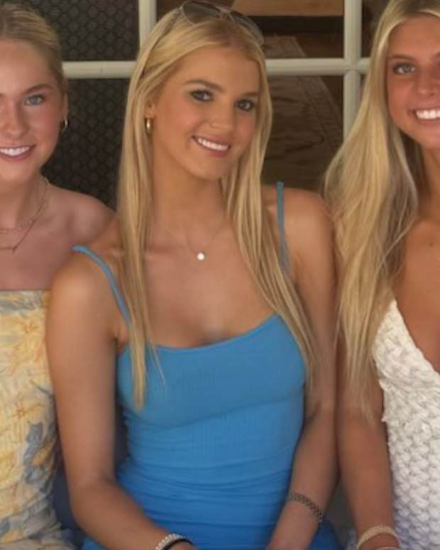 Lane Kiffin and his girlfriends.