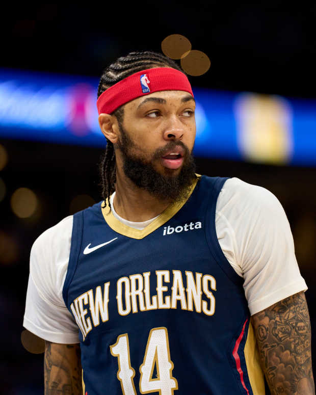 New Orleans Pelicans forward Brandon Ingram.