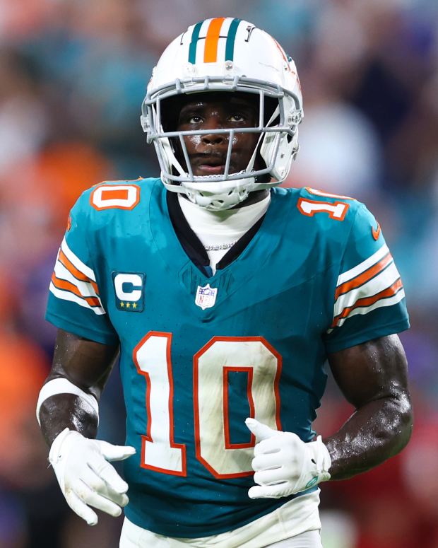 Miami Dolphins wide receiver Tyreek Hill.