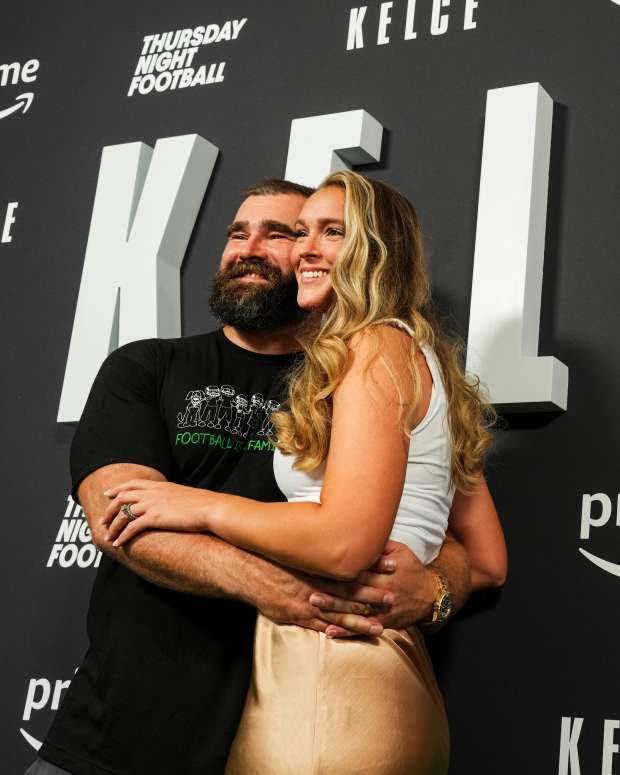 Jason and Kylie Kelce