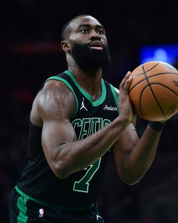 Boston Celtics guard Jaylen Brown.