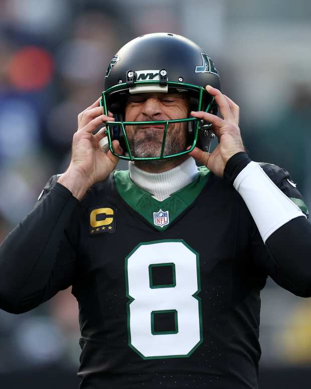 Aaron Rodgers in East Rutherford, New Jersey