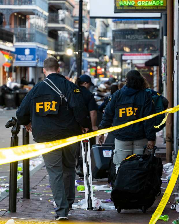 FBI investigating the French Quarter.