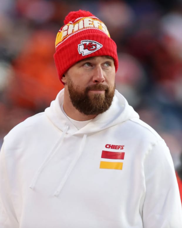 Travis Kelce in Denver.