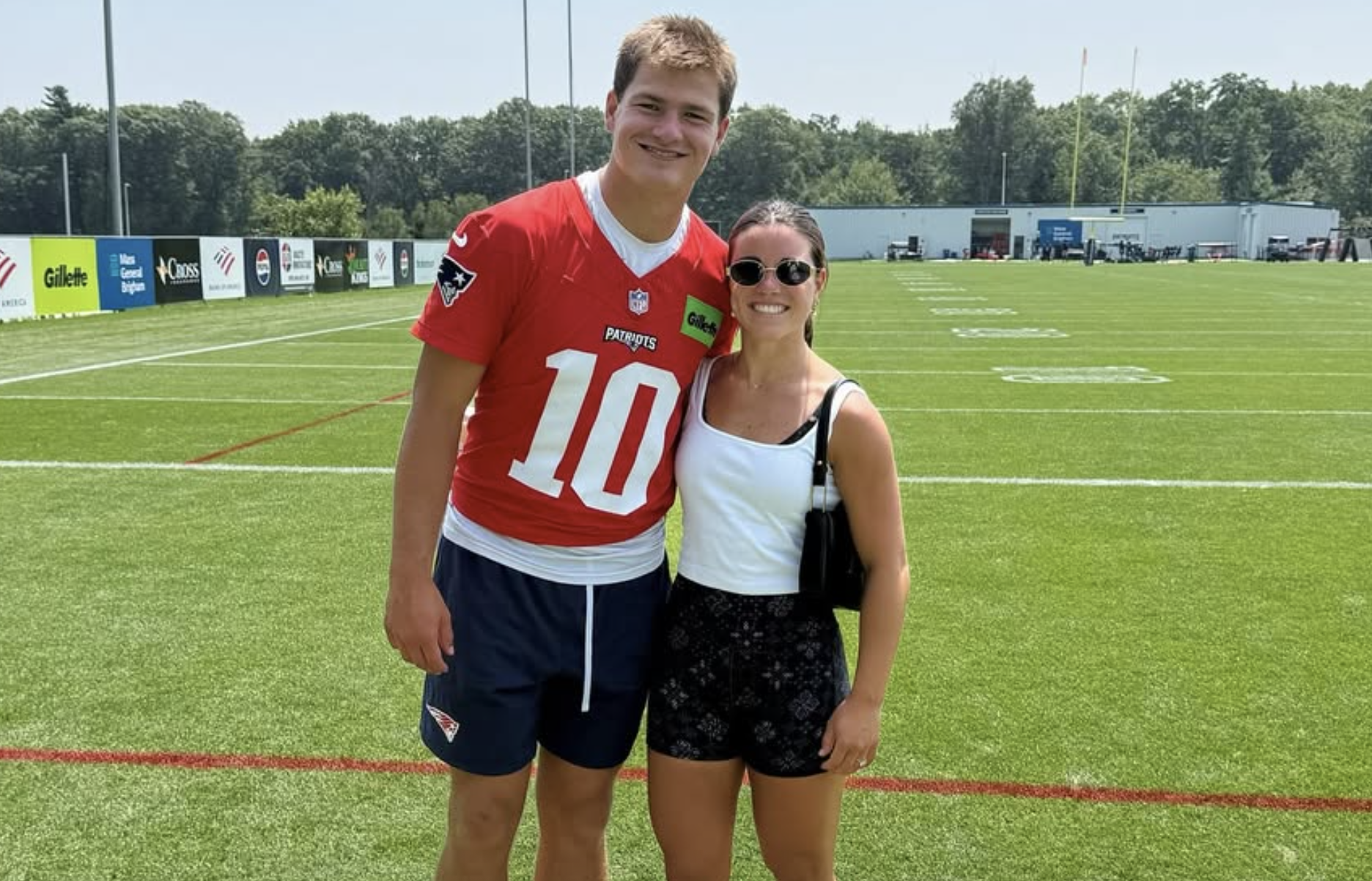 Drake Maye's Wife Had Simple Reaction To Husband's Massive Sunday Night Win  - The Spun