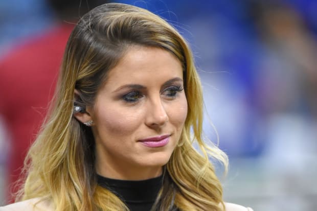 ESPN's Laura Rutledge Cringes at Russell Wilson's 'Let's Ride'