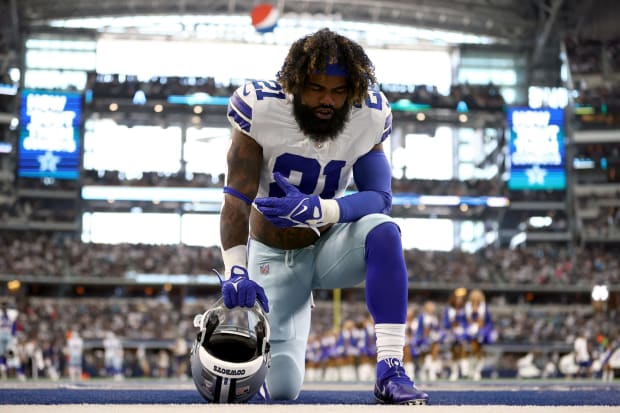 Cowboys' Ezekiel Elliott didn't start due to 'disciplinary issue'