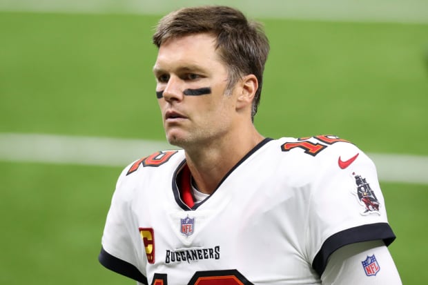 Tom Brady baffled over tripping fine in Buccaneers' playoff loss