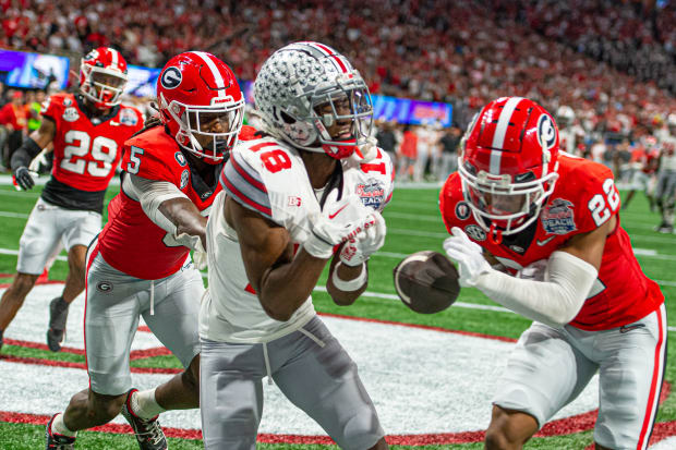Ohio State football's Marvin Harrison Jr. not getting bigger, but preparing  for bigger things 
