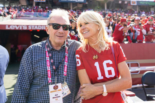 SI Vault on X: Check out how ripped Joe Montana's wife is for