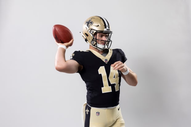 New Orleans Saints rookie QB Jake Haener suspended for first six